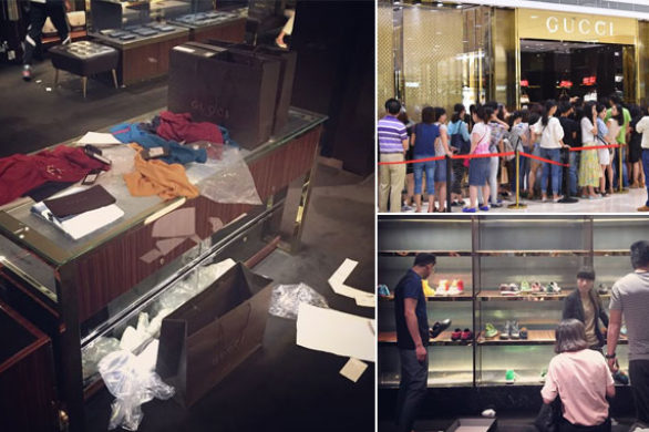 Szok! Czy przez butiki Gucci przeszedł huragan? (FOTO)