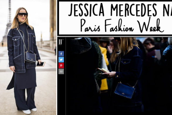Strój Jessiki Mercedes z PFW wyróżniony przez modowe portale
