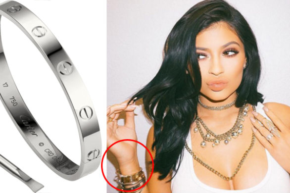 Kylie Jenner i bardzo pechowa bransoletka Cartiera (FOTO)