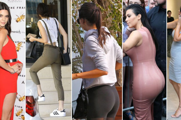 Kendall: Cieszę się, że nie mam tak dużej pupy jak Kim!