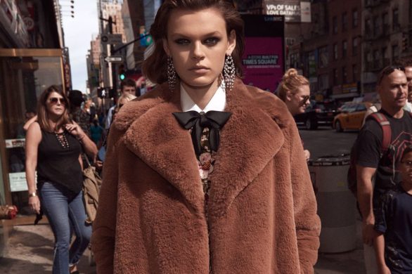 Zara Mid-Town Warm Up – Moda w stylu lat 70., ciepłe płaszcze i kwiatowe wzory