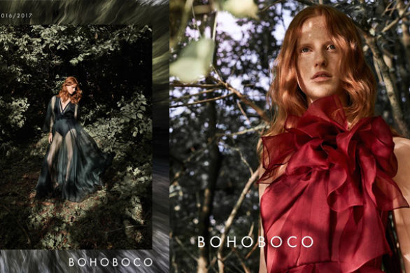 Piękna Magdalena Jasek w kampanii reklamowej AW16 od Bohoboco