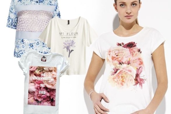 Przegląd t-shirtów z kwiatami – wiosna 2014