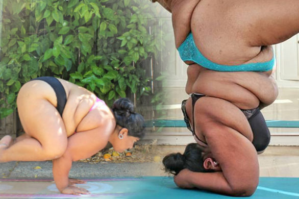 Joga i plus size? Valerie Sagun jest tu prawdziwą inspiracją