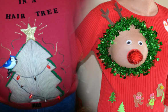 15 najbrzydszych swetrów świątecznych wszech czasów