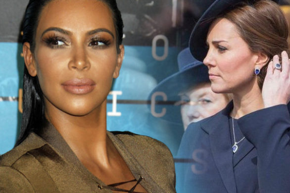 Kim Kardashian chciała podlizać się Kate Middleton… (FOTO)