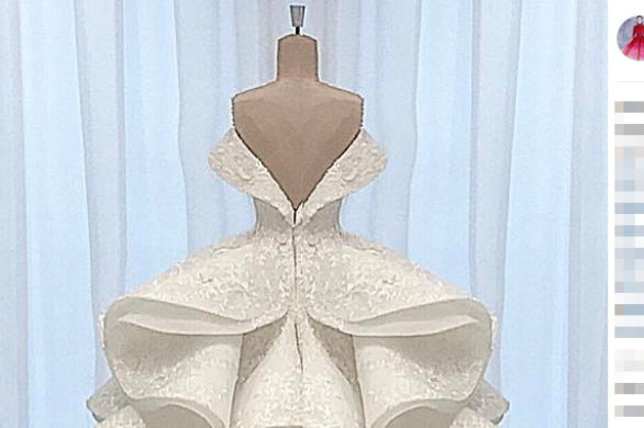 Zobaczcie, jak wygląda NAJDROŻSZA suknia ślubna na świecie (FOTO)