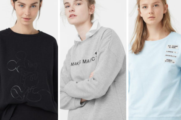 Wyprzedaż w Mango – 10 modnych dresowych bluz na zimę 2017