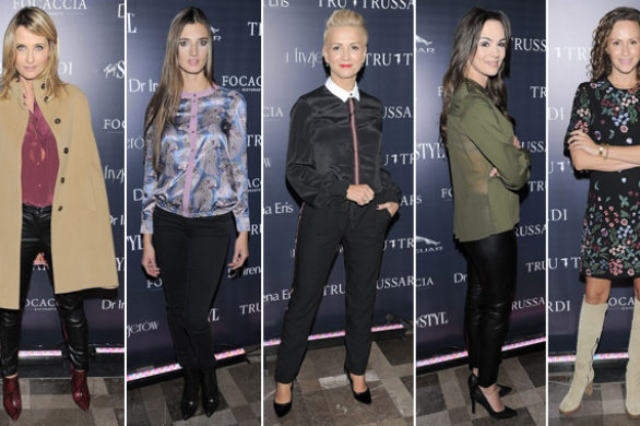 Gwiazdy i celebrytki na prezentacji nowej kolekcji Trussardi