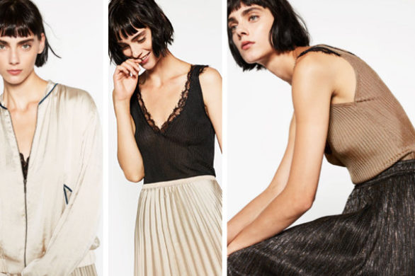 Zara Satin Sheen – Połyskujące akcenty w kolekcji na jesień 2016