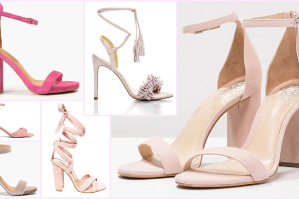 Różowe sandały na obcasie – nasz must have na wiosnę/lato 2017 (FOTO)