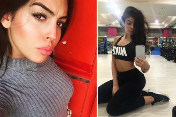 Dziewczyna Christiano Ronaldo, Georgina Rodríguez, pokazała spory ciążowy brzuch