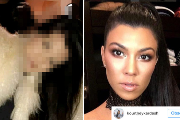 Yyy… Kourtney Kardashian bez makijażu wygląda BARDZO DZIWNIE