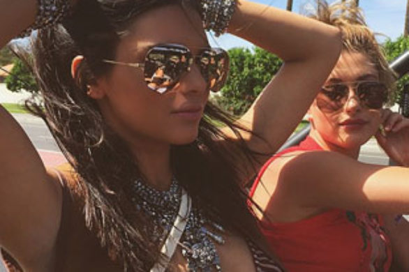 Zobacz, jak Jennerki bawią się na Coachelli (INSTAGRAM)