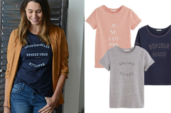 Promod – Modne t-shirty i bluzy z nadrukiem na wiosnę (FOTO)