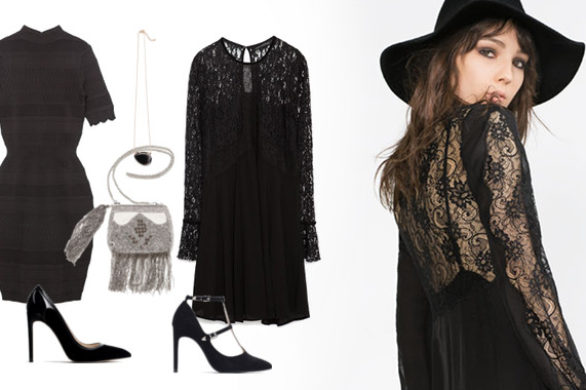 Listopadowe nowości Zara – Klasyczna czerń i koronki (FOTO)