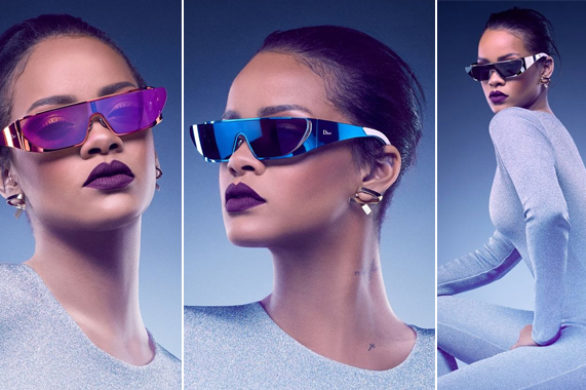 Rihanna zaprojektowała okulary przeciwsłoneczne dla Diora