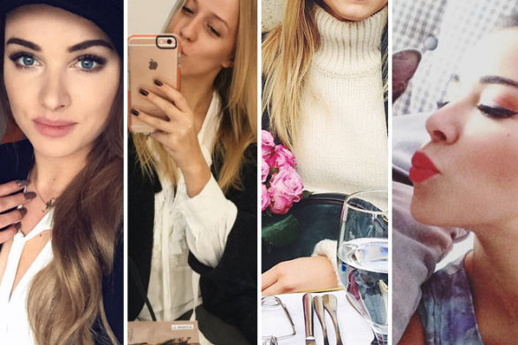 Blogerki modowe na swoich instagramowych profilach (INSTA)