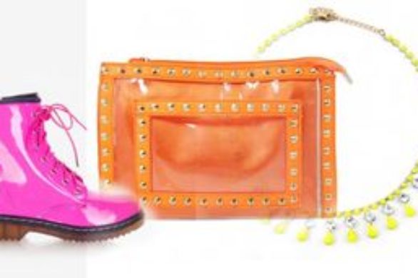 Neonowe dodatki – nie tylko latem