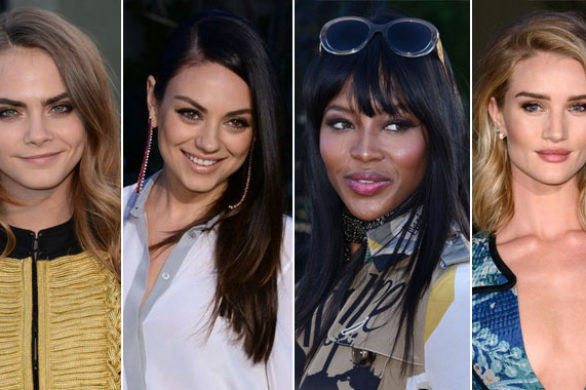Gwiazdy i modelki na imprezie Burberry (FOTO)