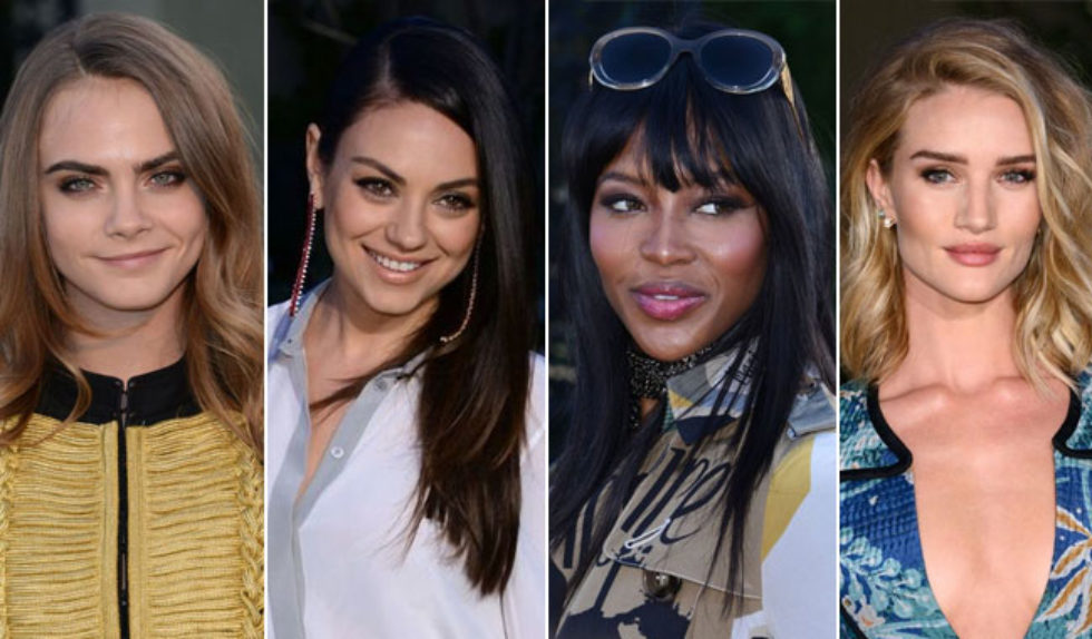 Gwiazdy i modelki na imprezie Burberry (FOTO)