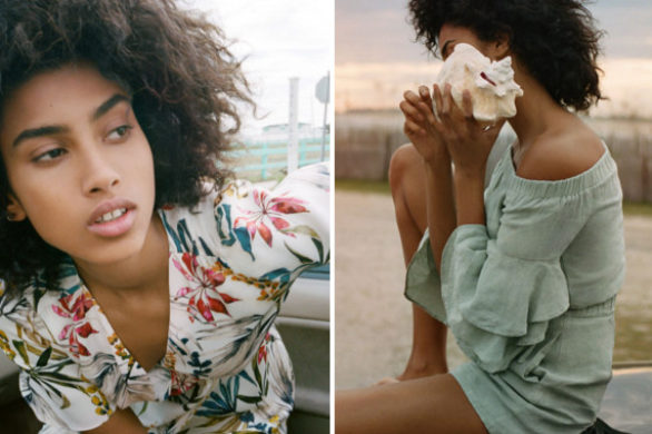 Zara Beach Drive – Lekki wakacyjny styl i kwiaty w lookbooku na lato 2017