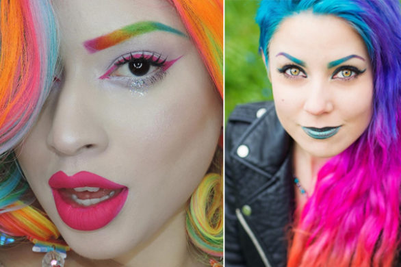 Tęczowe brwi, czyli nowy hit w sieci (FOTO)
