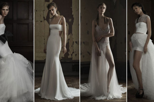 Wizja sukien ślubnych na wiosnę 2016 od Very Wang (FOTO)