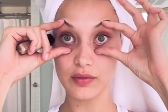 Oto jak Bella Hadid radzi sobie makijażem ze zmęczeniem (VIDEO)