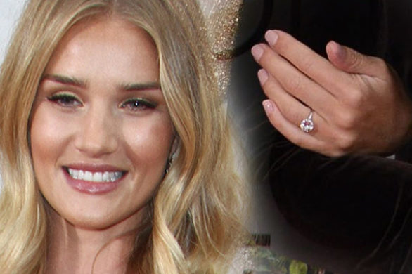 Wiemy, ile kosztował pierścionek Rosie Huntington-Whiteley