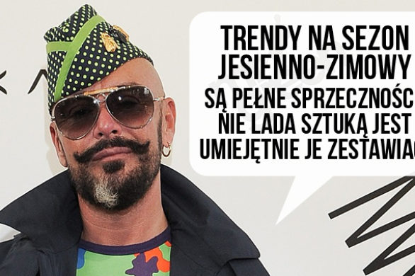 Tomasz Jacyków o trendach na sezon jesienno-zimowy [VIDEO]