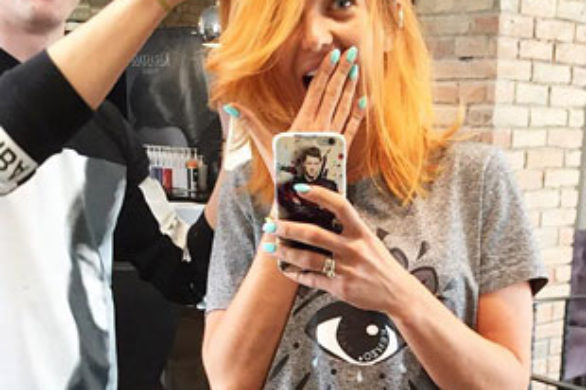 Anna Lewandowska ma marchewkowo rude włosy! (FOTO)