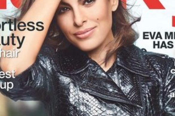 Eva Mendes na okładce Lucky (FOTO)