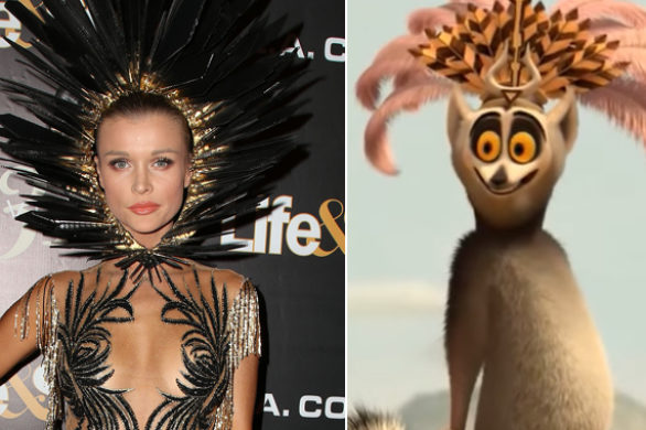 Joanna Krupa przebrała się za Króla Juliana? (FOTO)