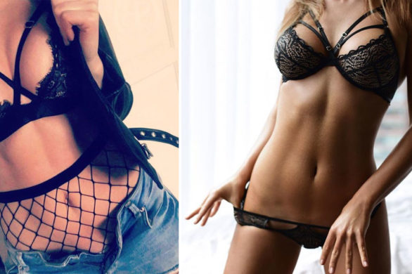 Seksowna bielizna – czarny biustonosz z paskami – 3 marki, 15 modeli! (FOTO)