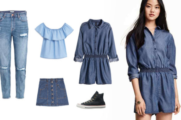 Ubrania i dodatki z denimu – Przegląd hitów z sieciówek