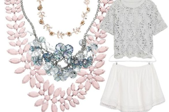 Ubrania i dodatki w romantycznym stylu – wiosna 2014