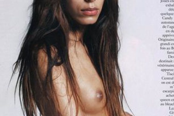 Lea T zupełnie nago w Vogue Paris