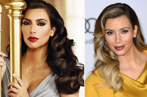 Seksowne loki w stylu Kim Kardashian [VIDEO]
