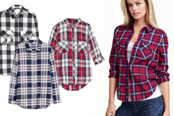 Hit na jesień z sieciówek – Modna koszula flanelowa w kratę