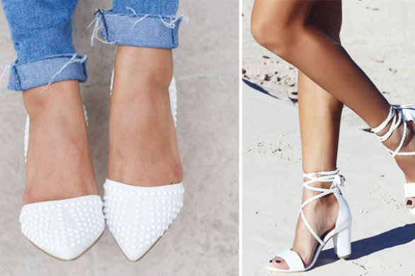 Białe buty – must have na lato 2017 – przegląd (FOTO)
