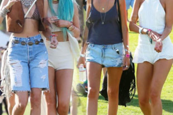 Festiwalowe stylizacje gwiazd – Coachella – dzień pierwszy