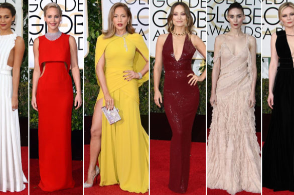 Złote Globy 2016 – najlepsze kreacje wg magazynu Vogue