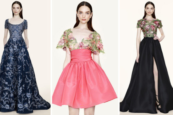 Kwiatowe inspiracje od Marchesa w kolekcji Resort 2016