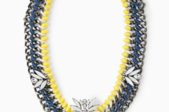 Bogato zdobione kolorowe naszyjniki – przegląd sieciówek