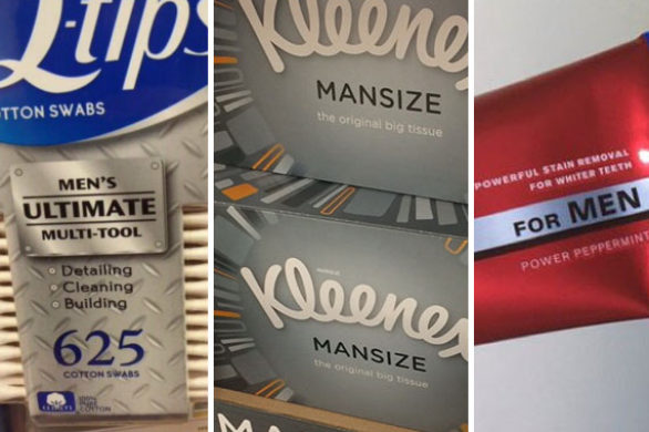 Ten moment, w którym wyznacznikiem męskości staje się zapachu żelu pod prysznic