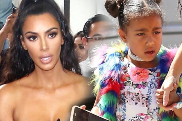 Kim Kardashian znowu w ogniu krytyki. I znowu poszło o włosy North West!