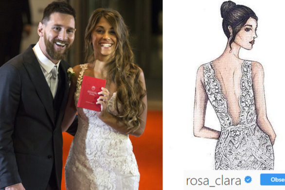 Myślicie, że żona Leo Messiego, Antonella Roccuzzo, miała tylko jedną suknię?