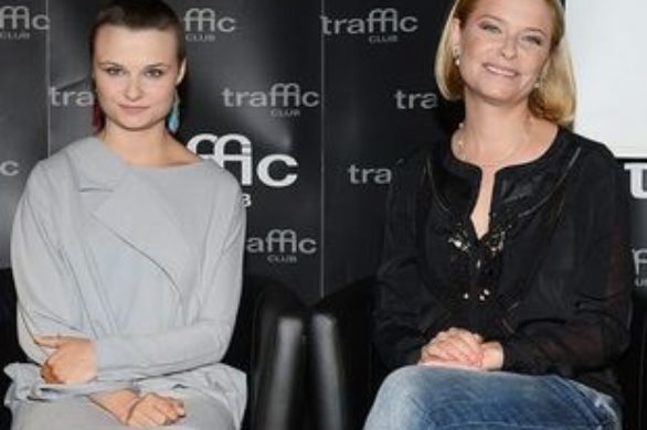 Paulina Młynarska i Alicja Nauman na premierze książki