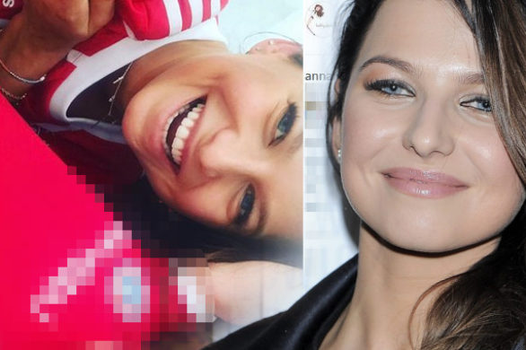 PRZEUROCZE! Tak Anna Lewandowska kibicuje Robertowi z małą Klarą (FOTO)
